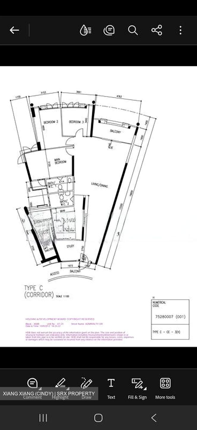 Blk 468B Blue Riverview (Sembawang), HDB Executive #459429411